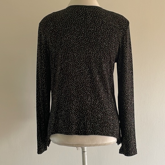 Vintage 80’s Rabbit Rabbit Rabbit Designs Sequins Top - Picture 3 of 9